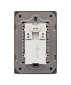 Westor OP-SP94 Opalux Tomacorriente Universal C/Toma Tierra + USB Doble OP-SP94 OPALUX