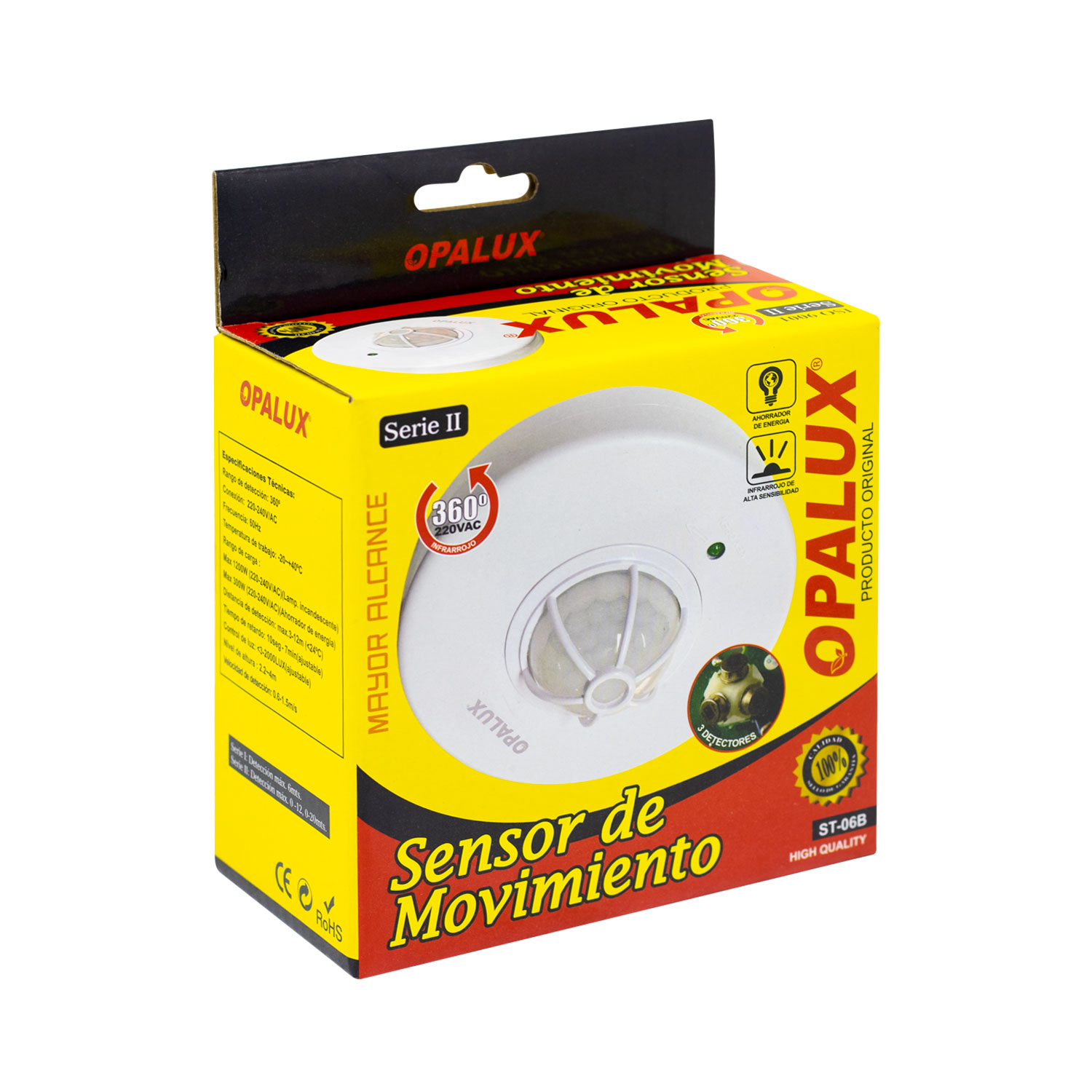 ST-06B Westor ST-06B Opalux Sensor de Movimiento 360º ST-06B OPALUX