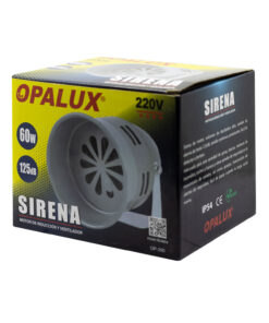 Westor OP-290 Opalux Sirena de Viento con Motor de Inducción y Ventilador OP-290 OPALUX