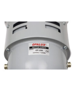 Westor OP-290 Opalux Sirena de Viento con Motor de Inducción y Ventilador OP-290 OPALUX