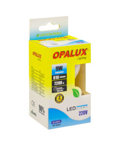 Westor OP-9W3C Opalux Foco LED 9W Luz Fría OP-9W3C OPALUX