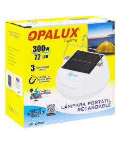 Westor OP-FD300W Opalux Lámpara Portátil Recargable LED 300W OP-FD300W OPALUX