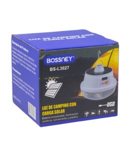 Westor BS-L3027 Bossney Luz De Camping Con Carga Solar BS-L3027 BOSNEYY