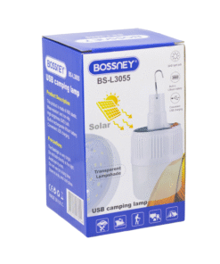 Westor BS-L3055 Bossney Lámpara De Camping USB Con Panel Solar BS-L3055 BOSSNEY