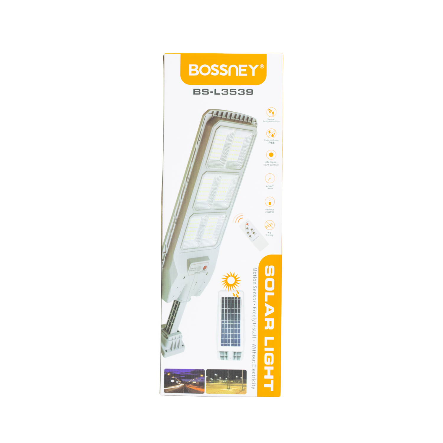 BS-L3539 10 Westor BS-L3539 Bossney Lámpara Solar Con Control 300W BS-L3539 BOSSNEY