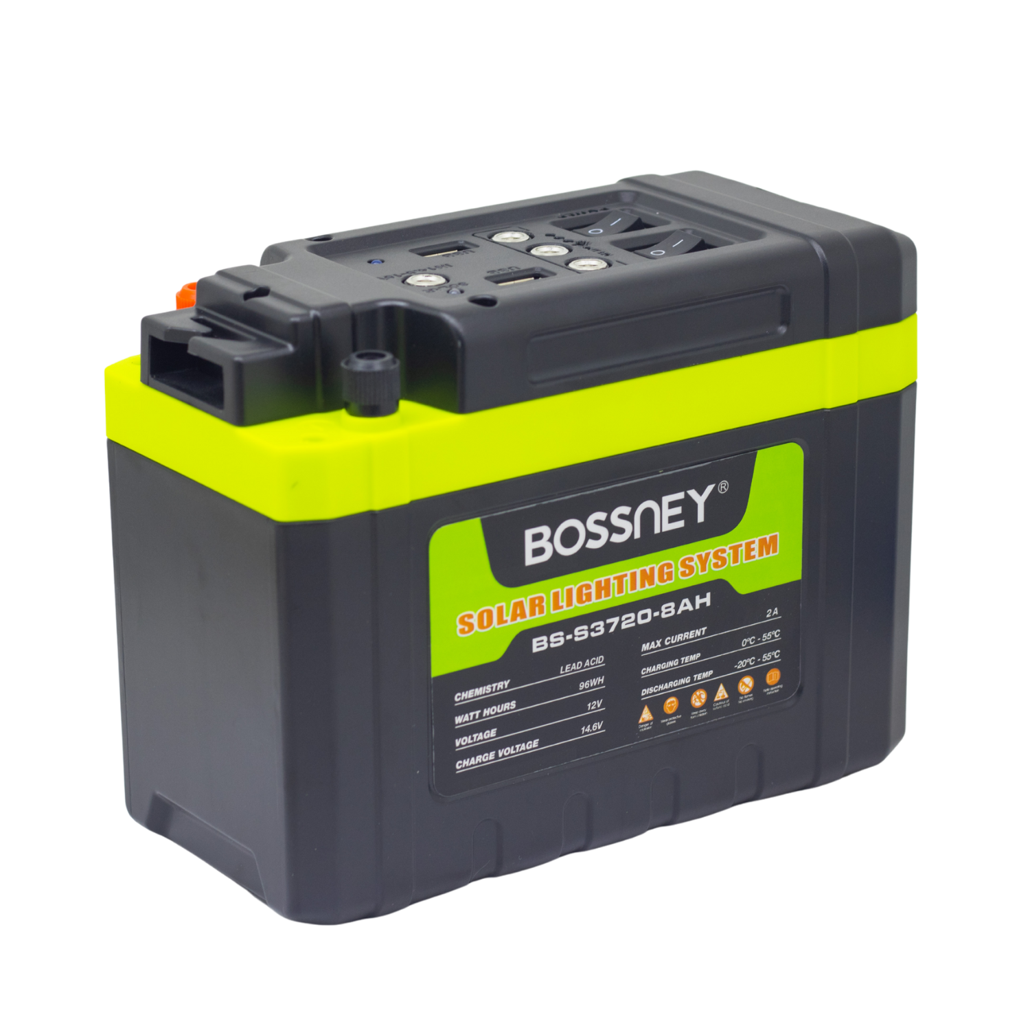 BS-S3720-8AH 4 Westor BS-S3720-8AH Bossney Kit Suministro De Energía Con Iluminación y Panel Solar BS-S3720-8AH BOSSNEY