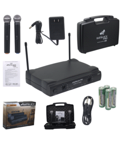 Micrófono Profesional Inalámbrico Doble UHD BT-M559B BATBLACK