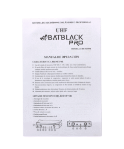 Westor BT-M559B Batblack Micrófono Profesional Inalámbrico Doble UHD BT-M559B BATBLACK