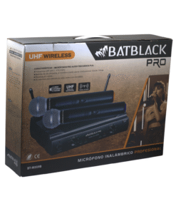 Westor BT-M559B Batblack Micrófono Profesional Inalámbrico Doble UHD BT-M559B BATBLACK