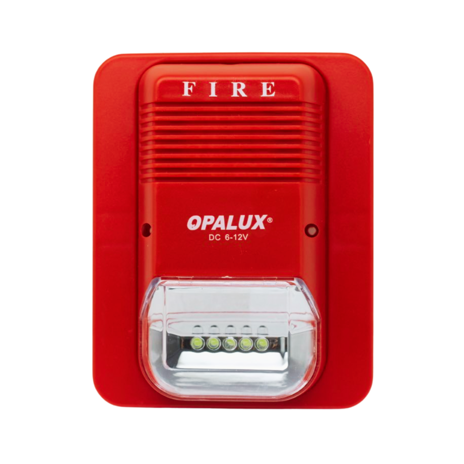 GL-15 3 Westor GL-15 Opalux Sirena Con Estrobo Rojo Led 6v-24v GL-15 OPALUX