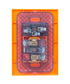 Westor KF4237.ORG Opalux Toma Corriente Schuko + 3 en Línea KF4237.ORG OPALUX