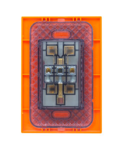 Westor KF6208TR.ORG Opalux Tomacorriente Doble Universal + Tierra KF6208TR.ORG OPALUX