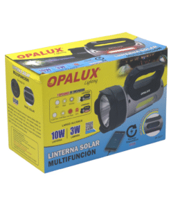 Westor OP-3077 Opalux Linterna Solar Multifunción C/ Lámpara OP-3077 OPALUX