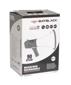 Westor BT-ER99 Batblack Megáfono Recargable 90W + Extensión de Mano BT-ER99 BATBLACK