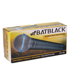 Micrófono Alámbrico BTN-58B BATBLACK 6 Westor BTN-58B Batblack Micrófono Alámbrico BTN-58B BATBLACK