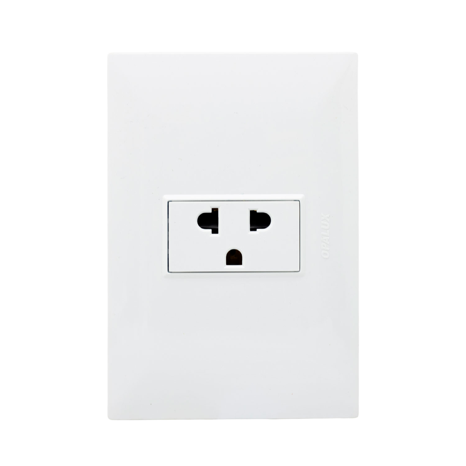 KF2105-1 Westor KF2105 Opalux Tomacorriente con Línea a Tierra KF2105 OPALUX