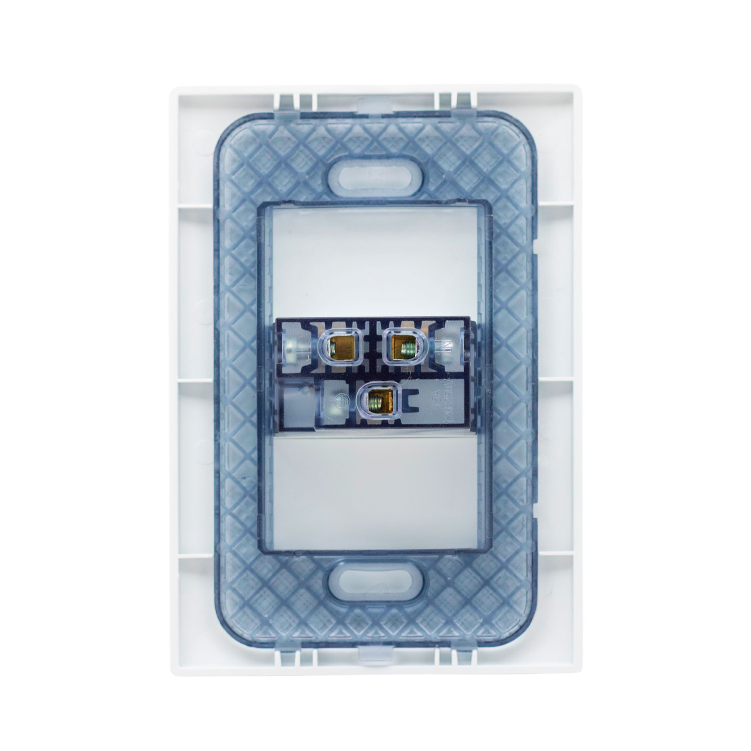 KF2105-2 Westor KF2105 Opalux Tomacorriente con Línea a Tierra KF2105 OPALUX