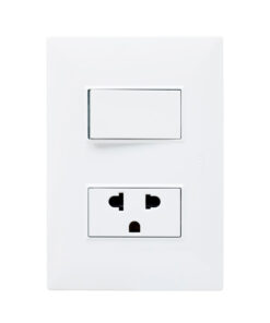Interruptor y Tomacorriente Universal KF2215 OPALUX