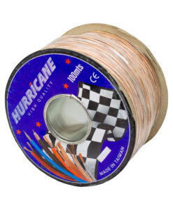 Westor M-2CM-C Hurricane Cable Micrófono Estéreo 4mm 100m Clear Transparente M-2CM-C HURRICANE