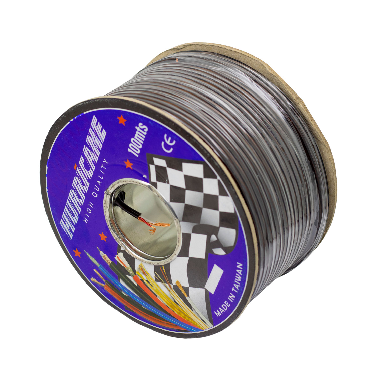M-2CM-CNG-1 Westor M-2CM-CNG Hurricane Cable Micrófono Estéreo 4mm 100m Clear Negro M-2CM-CNG HURRICANE