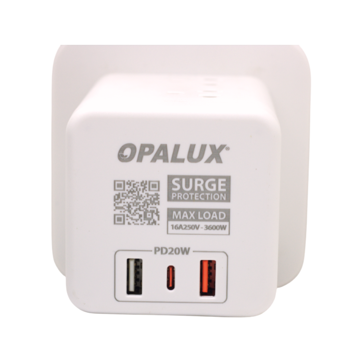 OP-TW8 3 Westor OP-TW8 Opalux Adaptador Tipo Torre De 8 Tomas + 2 USB Tipo A + 1 Usb Tipo C OP-TW8 OPALUX