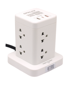 Adaptador Tipo Torre De 8 Tomas + 2 USB Tipo A + 1 Usb Tipo C OP-TW8 OPALUX 7 Westor OP-TW8 Opalux Adaptador Tipo Torre De 8 Tomas + 2 USB Tipo A + 1 Usb Tipo C OP-TW8 OPALUX