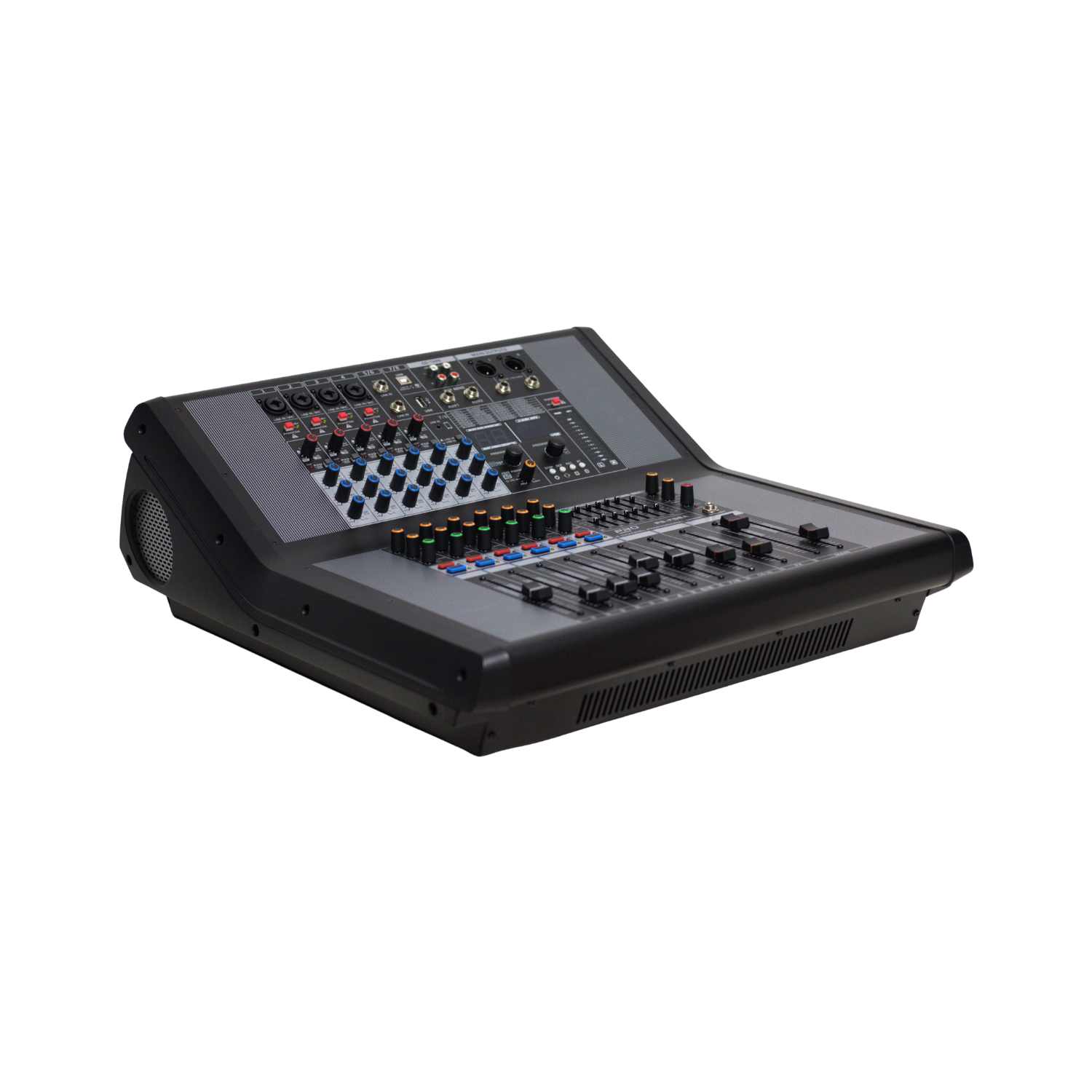 PS-FS8A 3 Westor PS-FS8A PRO SERIES Consola Profesional Amplificada de Audio 8 Canales 2000W PS-FS8A PRO SERIES