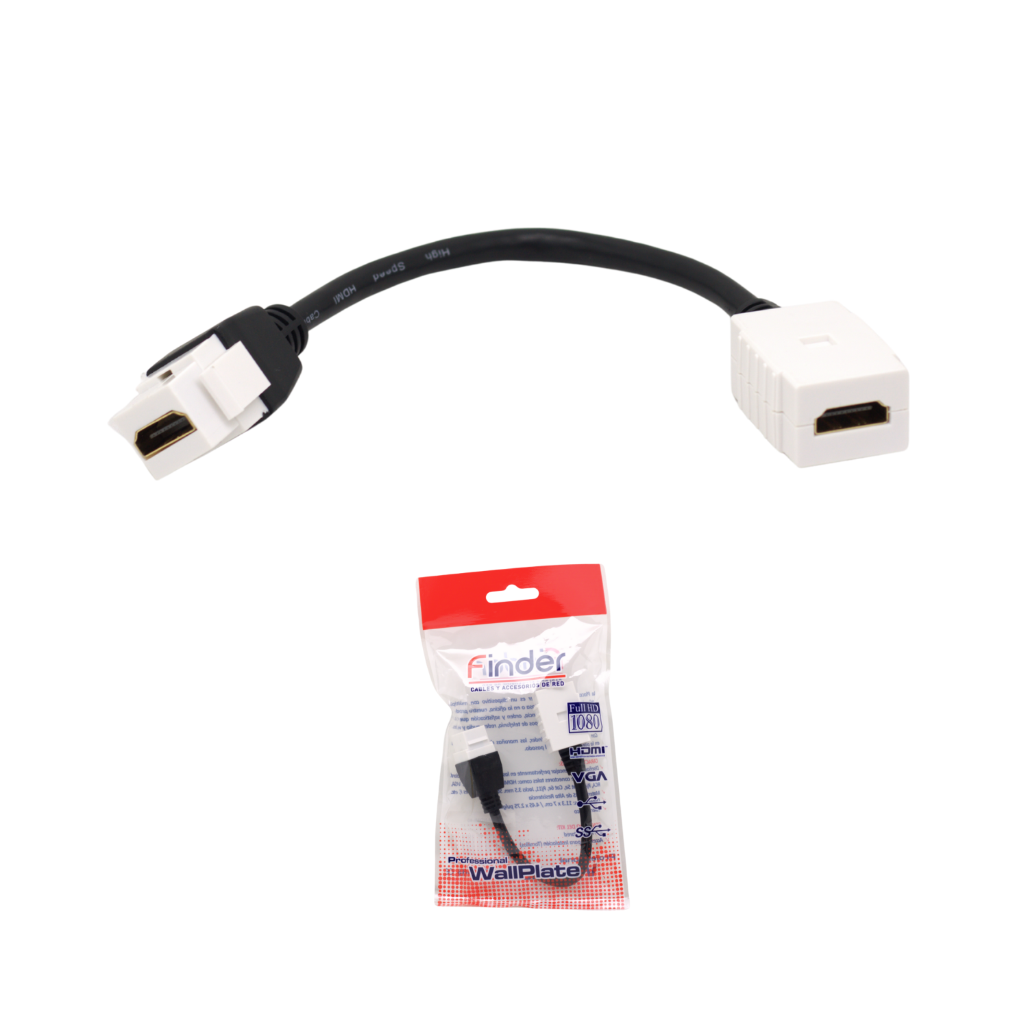 TM-XJ001 1 Westor TM-XJ001 Finder Jack HDMI a Jack HDMI 20cm TM-XJ001 FINDER