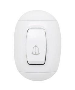 Westor 223-2WH Opalux Pulsador para Timbre Oval 223-2WH OPALUX