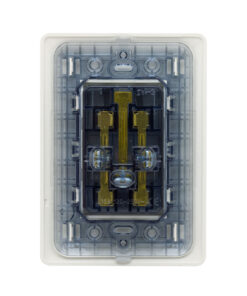 Westor BM1208TR Opalux Tomacorriente Doble Universal + Línea Tierra BM1208TR OPALUX