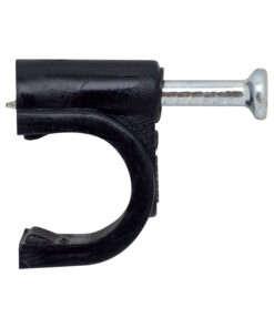 Westor CC-6308 Opalux Grapas para Cable 8mm Negro CC-6308 OPALUX x 100 Pza