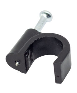 Westor CC-6308 Opalux Grapas para Cable 8mm Negro CC-6308 OPALUX x 100 Pza