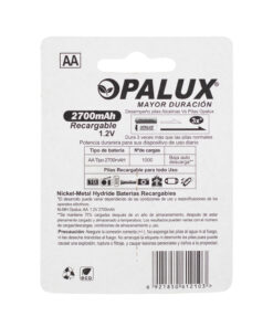 Westor DH-2700AA Opalux Pila Recargable AA 2700mAh (2 pilas) DH-2700AA OPALUX