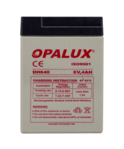 Batería Seca 6V 4AH DH-640 OPALUX 4 Westor DH-640 Opalux Batería Seca 6V 4AH DH-640 OPALUX