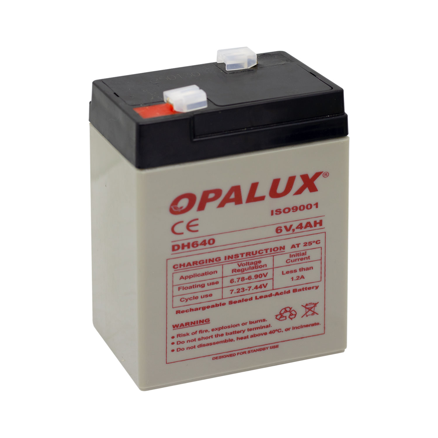 DH-640 Westor DH-640 Opalux Batería Seca 6V 4AH DH-640 OPALUX