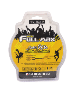 Westor HFM-RCA-P (3M) High Full Max Cable x2 RCA a Plug Stereo 3.5mm HFM-RCA-P (3M) HIGH FULL MAX