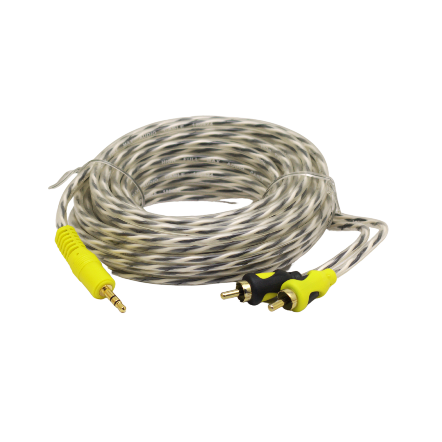 HFM-RCA-P (5M) 2 Westor HFM-RCA-P (5M) High Full Max Cable x2 RCA a Plug Stereo 3.5mm HFM-RCA-P (5M) HIGH FULL MAX