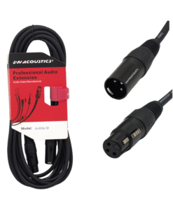 Cable Jack XLR BK a Plug XLR BK 5m LN-8006/5M L&N ACOUSTICS