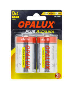 Westor LR20BP2 Opalux Pila Alcalina Tipo D 1,5V LR20BP2 OPALUX