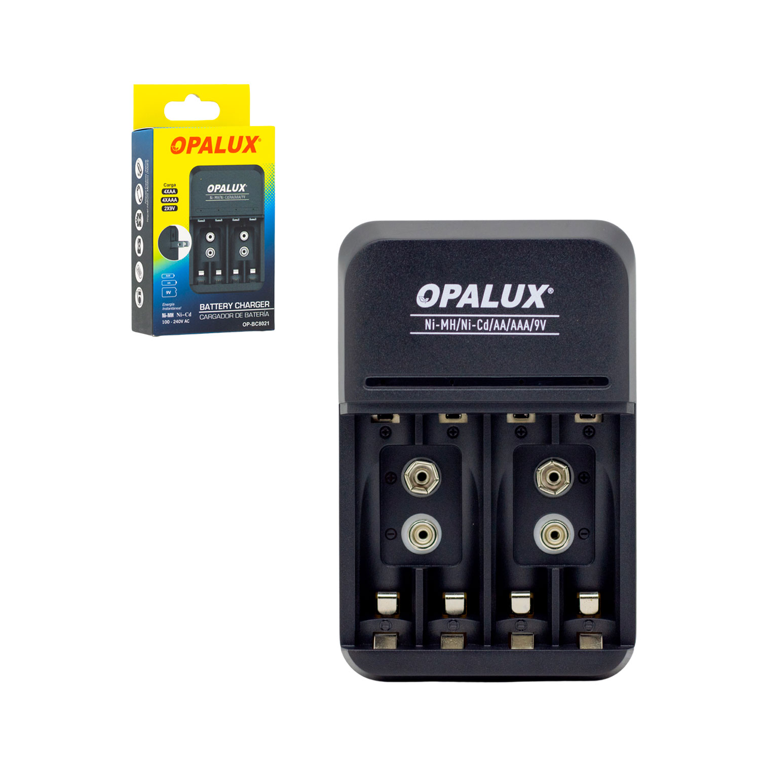 MIHABA-BDD3-1 Westor MIHABA-BDD3 Opalux Kit Cargador + 2 Baterías Recargables MIHABA-BDD3 OPALUX