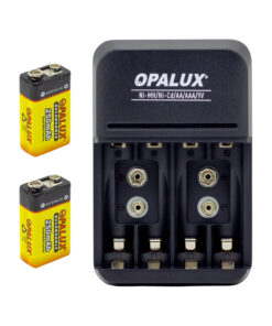 Kit Cargador + 2 Baterías Recargables MIHABA-BDD3 OPALUX