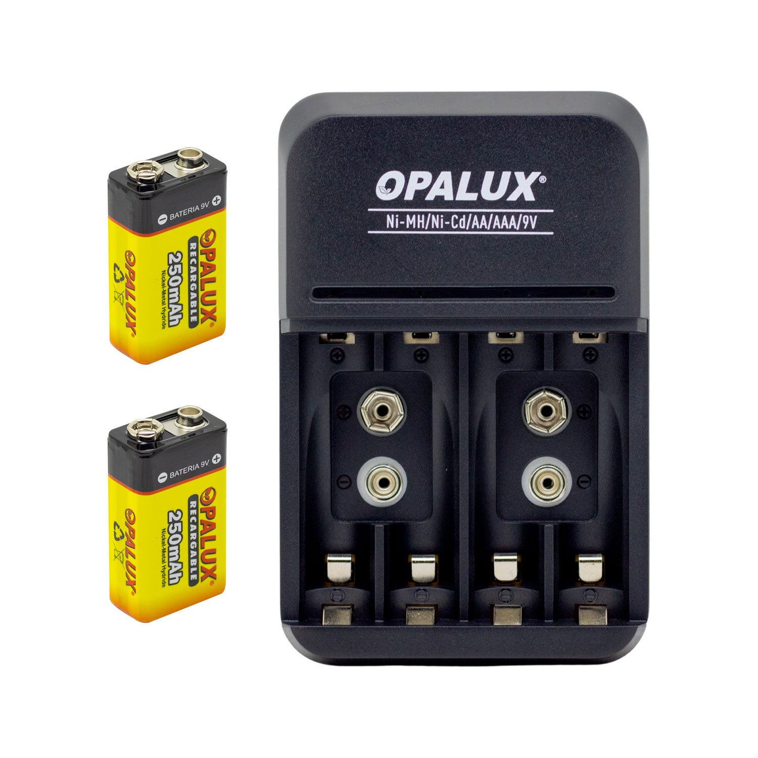 MIHABA-BDD3 Westor MIHABA-BDD3 Opalux Kit Cargador + 2 Baterías Recargables MIHABA-BDD3 OPALUX