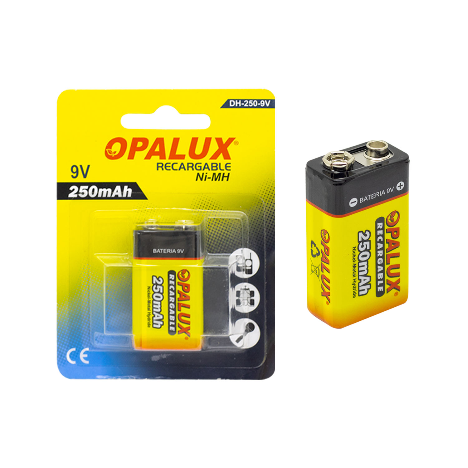 MIHABA-DH-250-KT2-2 Westor MIHABA-DH-250-KT2 Opalux Kit Cargador de pilas + Batería Recargable MIHABA-DH-250-KT2 OPALUX