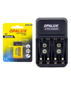 Kit Cargador de pilas + Batería Recargable MIHABA-DH-250-KT2 OPALUX