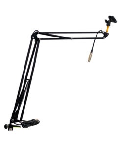 Pedestal De Micrófono De Mesa Para Estudio Con Cable RP-1 HAWK FREE POWER