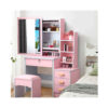 Westor AJ312628 Genérico Tocador De Maquillaje Con Espejo Movible Rosado AJ313485