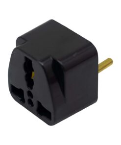 Westor AP-6049B Opalux Adaptador Enchufe + Tierra a Espiga Redonda AP-6049B OPALUX