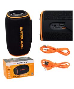 Parlante Portátil Con Micrófono 150W BT 2400mAh BT-26T6 BATBLACK