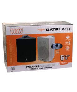 Parlante Ambiental 5 1/4" 180W Negro BT-6595B BATBLACK 8 Westor BT-6595B Batblack Parlante Ambiental 5 1/4" 180W Negro BT-6595B BATBLACK