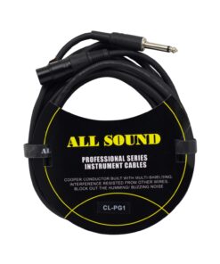 Westor CL-PG1-NG ALL SOUND Cable De Audio Para Microfono XLR-PLUG CL-PG1-NG ALL SOUND